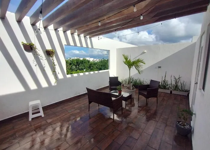 Privada En Penthouse Con Roof *
